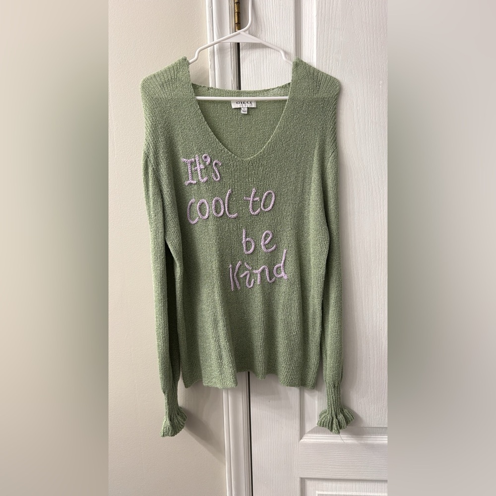 “It’s Cool To Be Kind” Sweater